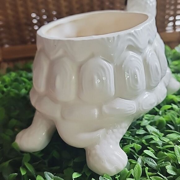 Vintage Fitz & Floyd Turtle Planter - Picture 7 of 14